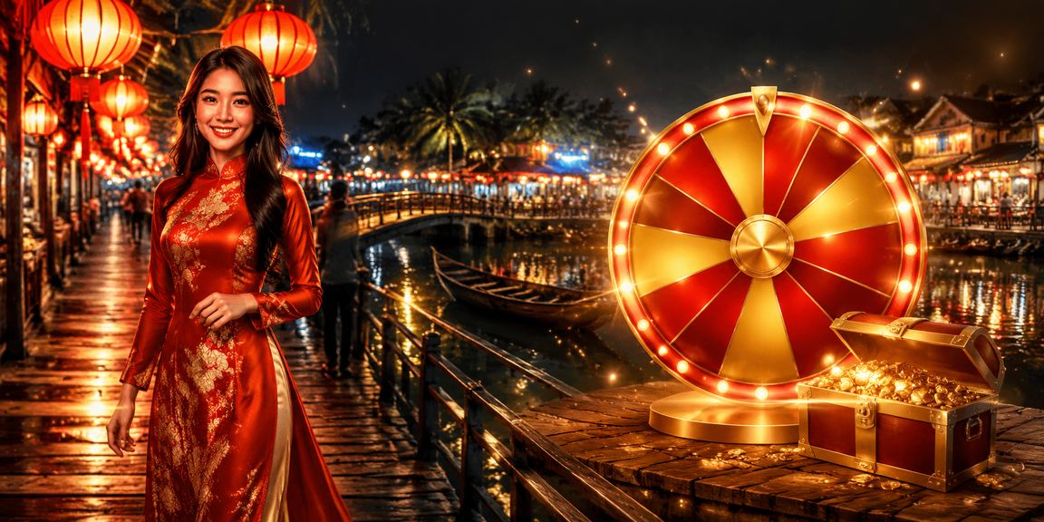 Cảnh chợ đêm sôi động ở miền Tây – hình ảnh gắn với không khí may mắn và jackpot